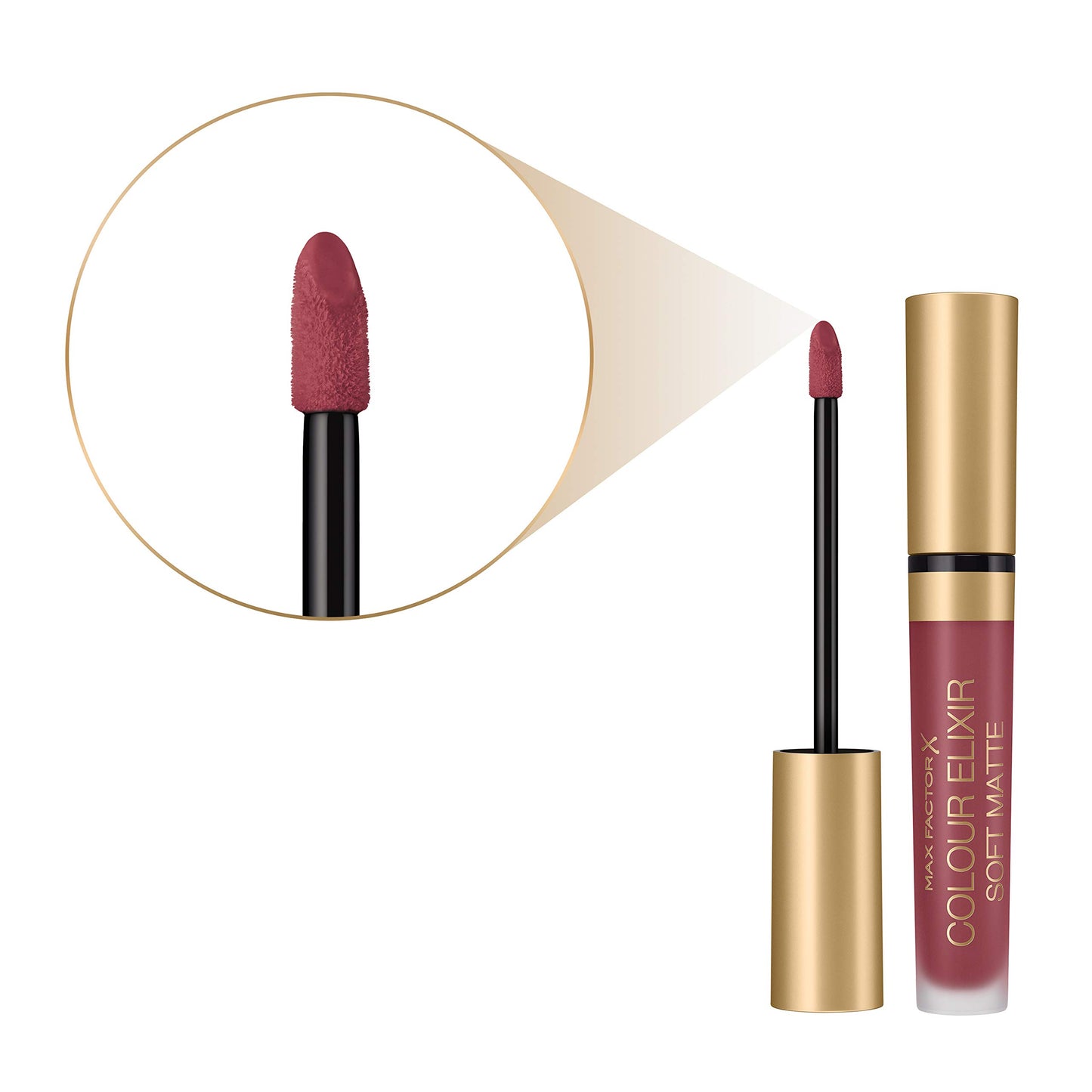 Max Factor Colour Elixir Soft Matte Lipstick 040 Soft Berry 4ml Lightweight Finish