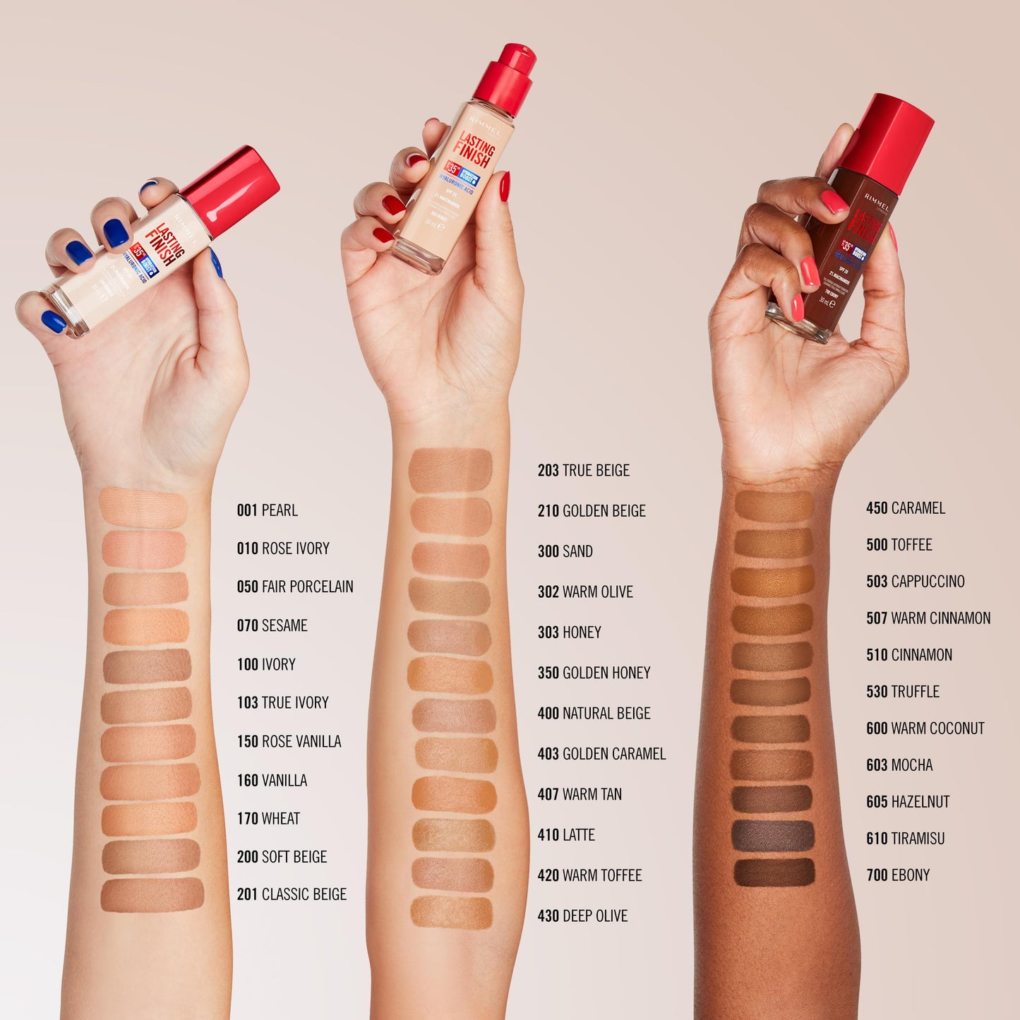 Rimmel Lasting Finish 35HR Foundation - Full Coverage 30ml