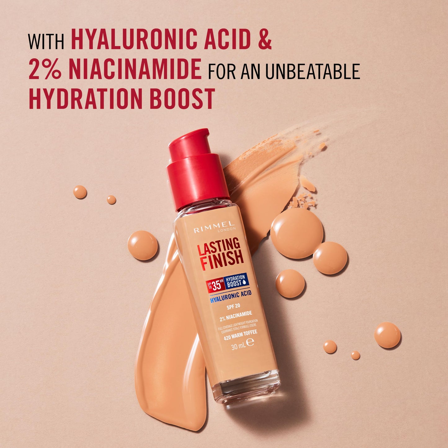 Rimmel Lasting Finish 35HR Foundation - Full Coverage 30ml