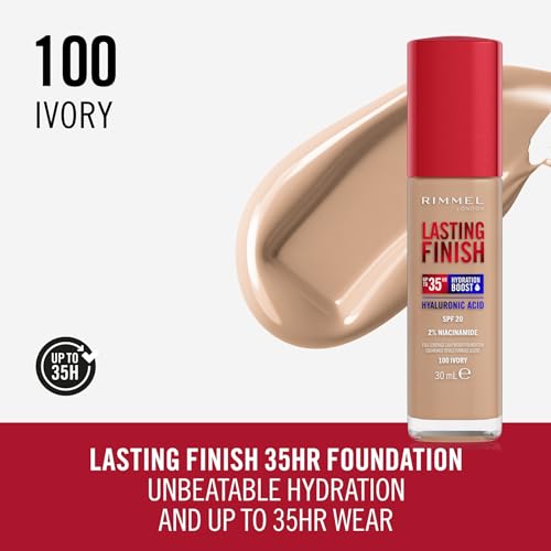 Rimmel Lasting Finish Breathable Foundation, 30 ml