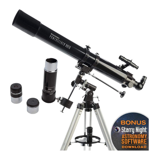 Celestron PowerSeeker 80EQ Refractor Telescope - Model 21048 [Brand New & Boxed]